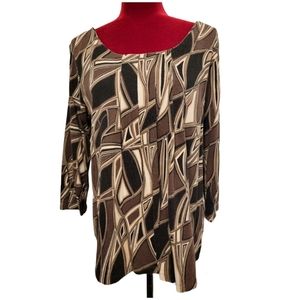 a.n.a. 3/4 sleeve top